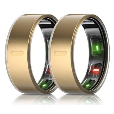 Imagem de NewJourney Compatível com capa Oura Ring Gen 4/3 | Protetor de anel antiarranhões de TPU para malhar (transparente + transparente, 12)