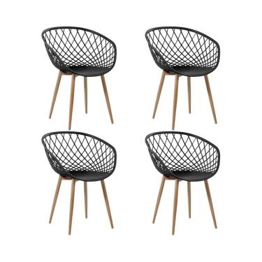 Imagem de Cadeira Clarice Nest Wood Com Apoio de Braço