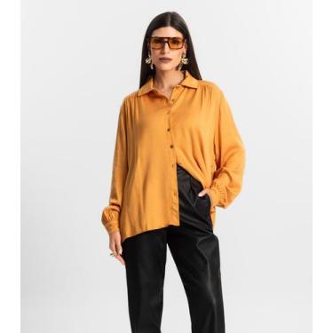 Imagem de Camisa Feminina Manga Longa Endless Marrom, GG, Marrom