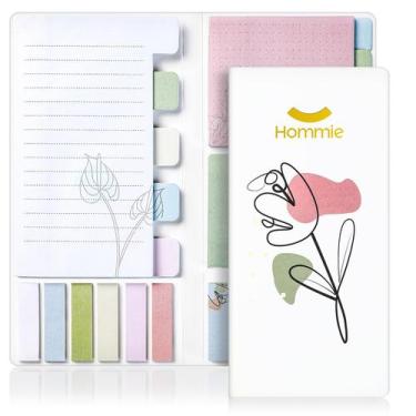 Imagem de Conjunto de notas adesivas Hommie Divider, pacotes com 410 pacotes com