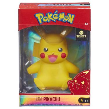 Imagem de Pokémon - Boneco Pikachu Em Vinil - Linha Select