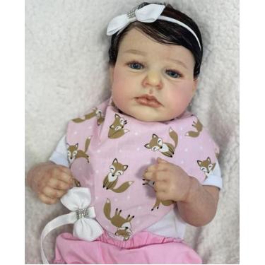 Imagem de Bebê Reborn Lou Lou Acordada Princesa da Ana Dolls Realismo e Sonhos e