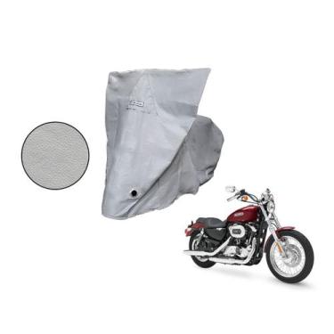 Imagem de Capa Proteção Moto Harley Davidson 1200 Custon Cinza - Kahawai, cinza