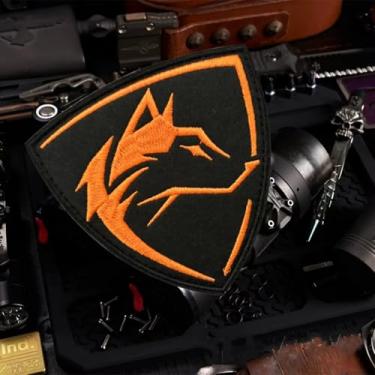 Imagem de Patch de bordado de raposa - Remendos de meme de animais, remendo de moral tático militar com fecho de , adesivos para mochilas, uniformes militares, jeans, jaquetas, coletes, chapéus e mais