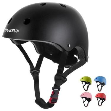 Imagem de Capacete de bicicleta infantil BURSUN Ventilation & Adjustable para id