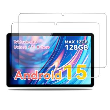 Imagem de NOUKAJU Protetor de tela para SVITOO P10 25.4 cm, vidro temperado HD, dureza 9h, arranhões, anti-impressão digital, protetor de filme de vidro temperado para tablet SVITOO P10 de 10,1 polegadas [2