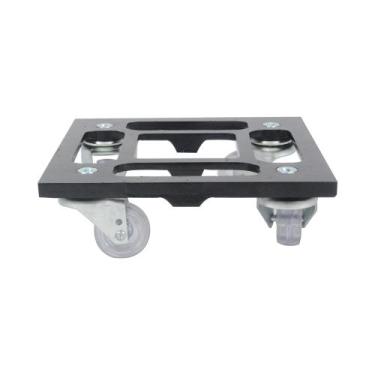 Imagem de Suporte Para Vaso 20cm Quadrado Com Rodízios Silicone em Gel Até 135kg