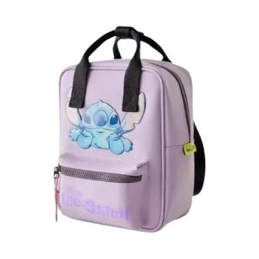 Imagem de Mochila De Lona Mickey Minnie Disney, Bolsa Escolar De Grande Capacida