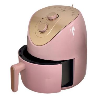 Imagem de Fritadeira Air Fryer Home Land 4l - Coloridas Cor Rosa - Homeland, Ros