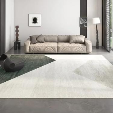 Imagem de Tapetes de estilo para sala de estar, laváveis, decoração de quarto, com padrão geométrico, luxuoso, para sala de estar, para casa, área grande (180 x 200 cm (70 x 78 pol.) / jds-25071600310