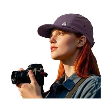 Imagem de Boné de Caminhoneiro 5 Painéis - Aba Curta para Homens e Mulheres, 56-