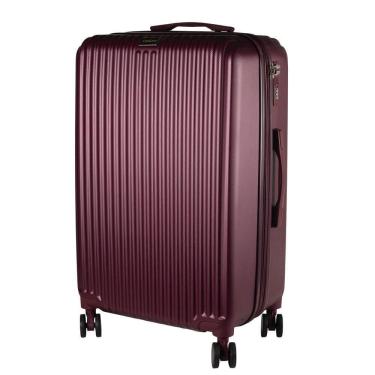 Imagem de Mala Grande 35Kg Expansível Vinho Style Ultra Leve Giratória