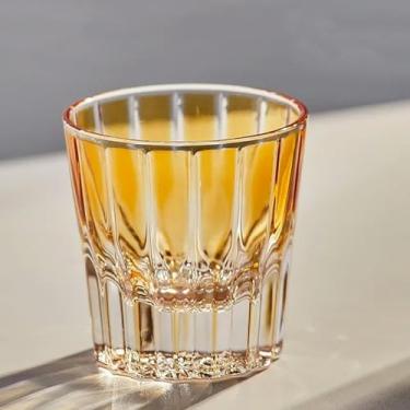 Imagem de INSTR Romântico Ins Vidro Cristal Luz Casa Copo de Água Bar Uísque Copo de Vinho Taça de Vinho Estrangeiro