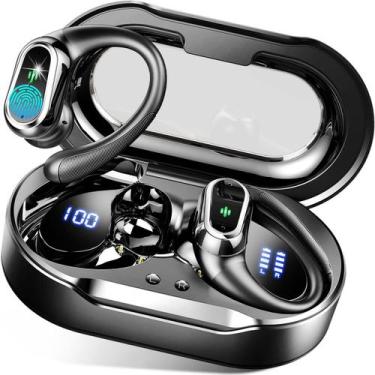 Imagem de Fones de ouvido sem fio, fones de ouvido Bluetooth 5.4 esportivos 2025