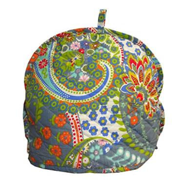 Imagem de Chá Shubhlaxmifashion multidecorativo vintage com estampa criativa de algodão confortável, Multicor, 14x11, 1