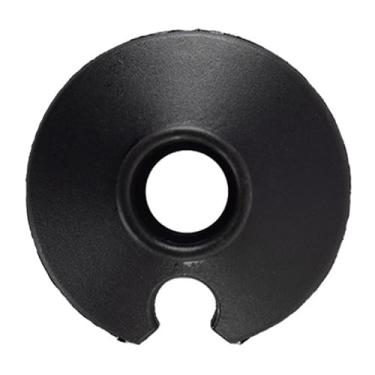 Imagem de oshhni Cesta para bastões de caminhada, peça de reposição, pontas para bastões de esqui, acessórios, redonda, cesta para neve e lama, para de caminhada, Preto