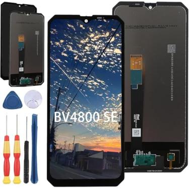 Imagem de Yuxyiony Nova tela de substituição para Blackview BV4800 SE Tela de reparo de tela LCD e acessórios de ferramenta de substituição