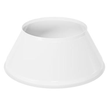 Imagem de Saia de escudo Fire Sprinkler, saia com pingente de escudo padrão 401 branca, funciona com copo de estilo padrão 401 e copo de 2 peças retrofit, saia para irrigação de fogo - pacote com 12 unidades