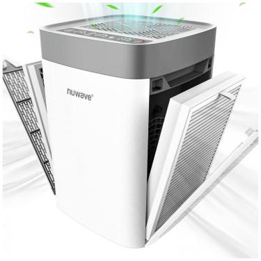 Imagem de Purificador de Ar com Filtro True HEPA H13, Área até 104 m2, Nuwave, Branco