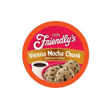 Imagem de Cápsulas de café de sorvete da, FRIENDLYS FD VMC40, Marrom