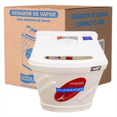 Imagem de Gerador de Vapor Para Sauna 9,0 e 12Kw 220V SODRAMAR, 12W