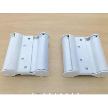 Imagem de 8 Dobradiça Vai E Vem Bang Bang 3 Polegadas Branca E Preta - comercial