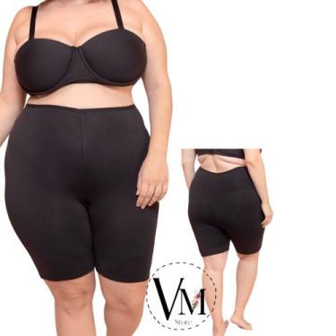 Imagem de Bermuda Anaguá Plus Size até o Tamanho 58 - VM Store, Preto, 52/54