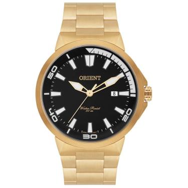 Imagem de Relógio Orient Masculino Ref:Mgss1104a P1kx Casual Dourado