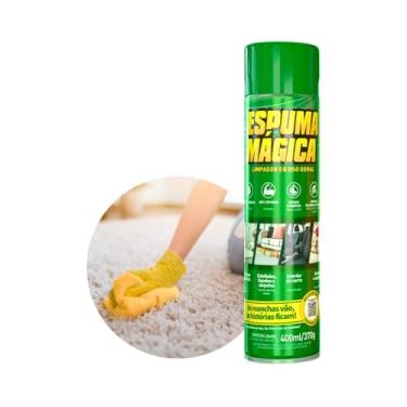 Imagem de Espuma limpeza mágica Limpador para uso geral limpa multiuso lava a seco estofado tecido carro interior casa