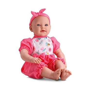 Imagem de Boneca Alicia Faz Xixi 55cm, Bambola