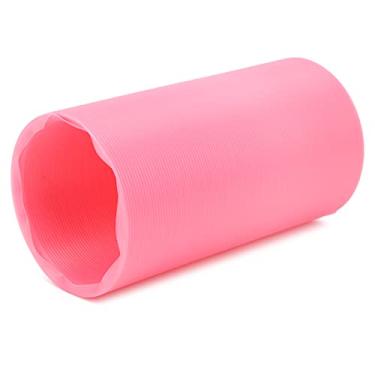 Imagem de GLOGLOW Túnel Divertido para Animais de Estimação, Brinquedo de Túnel de Plástico Telescópico para Cobaia e Ouriço, de Jogo Retrátil para Animais Pequenos (Rosa)