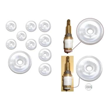 Imagem de 10 Vedantes Carrapeta Para Torneira Registro Deca