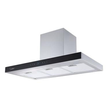 Imagem de Coifa Parede 90cm Black Inox 127v Smart Touch - Midea