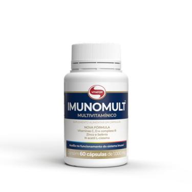 Imagem de Imunomult Multivitamínico E Minerais Vitafor 60 Cápsulas
