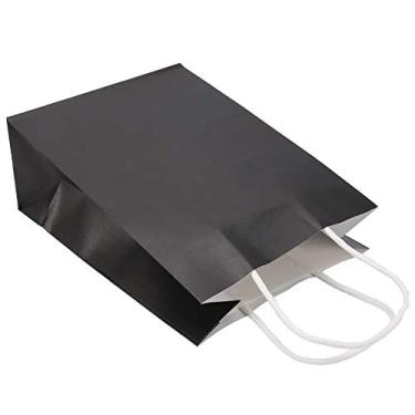 Imagem de ZAWELIYO Sacos de Presente de Kraft, Sacos Duráveis ​​de Lembrancinhas de Festa de Grande Capacidade Com Alça para Compras de Casamento de Saída, Pacote de 25 (#3)