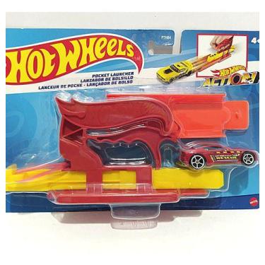 Imagem de Lançador De Carrinhos Hot Wheels Basico Com Carro - Mattel, Lançador v