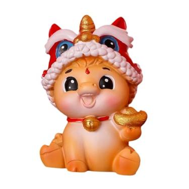 Imagem de Ｂｅｓｇａ Miniatura de Cavalo em Resina, Mini Estatueta para Festas, Decoração de Casa, Figuras Fofas de Cavalos, Enfeite para Mesa, Estante ou Escritório, 5x5x8cm