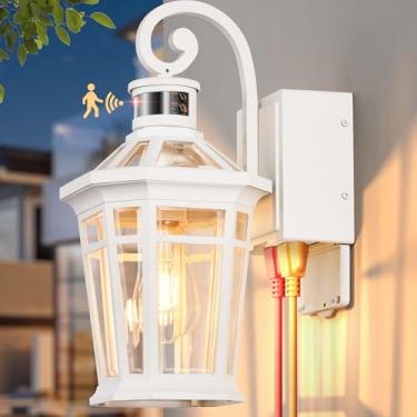 Imagem de OPAXIS Luminária de parede externa P8106-GF-WH-P1