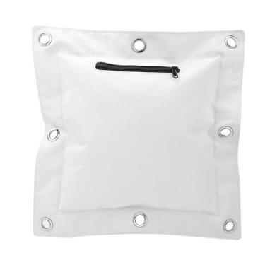Imagem de Bolsa de parede Wing Chun Kung Fu, bolsa de areia vazia de lona montada na parede com zíper para equipamento de treinamento de Muay Thai de boxe (M)