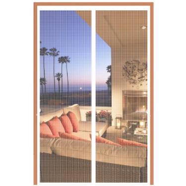 Imagem de Tela magnética Door Firguny, malha de fibra de vidro, 91x206 cm