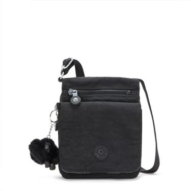 Imagem de Kipling Bolsa carteiro feminina, preta, Black Noir, One Size, Nova Eldorado