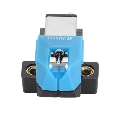 Imagem de SUNGOOYUE Fonográfico AT VM95C Com Dois ímãs Móveis para Atualização de Toca-discos Com Detalhes de Som Nítidos, Proteção de Caneta para Alto Desempenho, Material Metálico