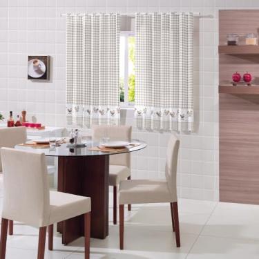 Imagem de CORTINA COZINHA PASSABARRA 2,20m x 1,20m LUNA