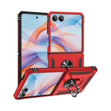Imagem de Capa De Telefone Samsung Galaxy Z Flip 7 À Prova De Choque Magnética C
