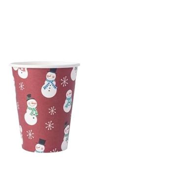 Imagem de Copos de Papel para Festa Natalino 50 Unidades - Copos Descartáveis 360ml para Presentes e Celebrações(Natal 20)