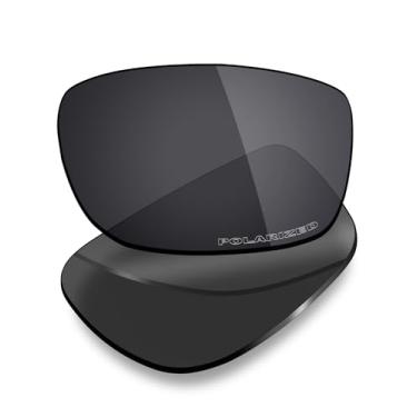 Imagem de Mryok Lentes de reposição ultra polarizadas para óculos de sol Ray-Ban RB7047 54 mm, HD Polarized, proteção UV, resistente a impactos e ajuste perfeito - Stealth Black