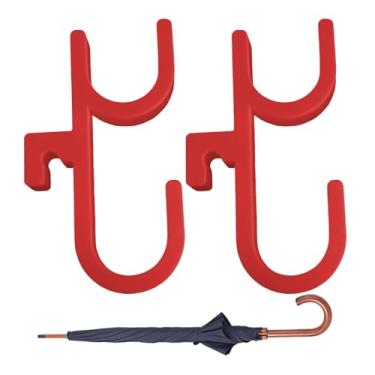 Imagem de Rrlihjgu Suporte Para -chuva De,Gancho para Bolsas de Veículo - Organizador De Porta-malas Com Instalação Estável,Para Interior De Automóvel Camião Veículo Viagem Atrelado