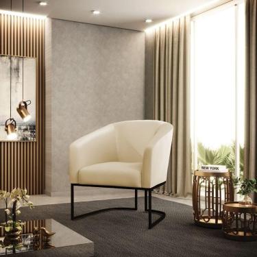 Imagem de Cadeira Sala De Jantar Base Industrial Preto Stella Sintético D03 - D`rossi Grafite