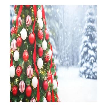 Imagem de SEHANY Capa magnética para lava-louças de árvore de Natal, adesivos magnéticos para decoração de Natal antiarranhões para painel de geladeira e lava-louças, decoração de Natal de cozinha doméstica 58