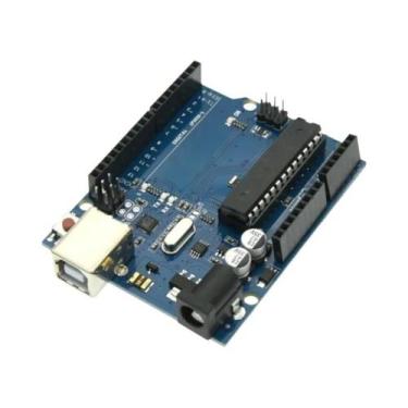Imagem de Para caixa oficial uno r3 atmega16u2 + mega328p chip r3 placa de desen